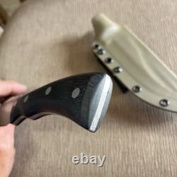 Mint, Unused Or Sharpened, M. J. Knives Maker, Stainless, Kydex