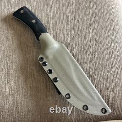 Mint, Unused Or Sharpened, M. J. Knives Maker, Stainless, Kydex