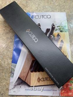 NEW CUTCO Sportsman 1769 DD Serrated Hunting Knife Classic Brown Leather Sheath