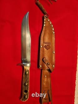 NEW Puma 6396 Original Puma Bowie Knife Stag Handle Pumaster Steel Germany