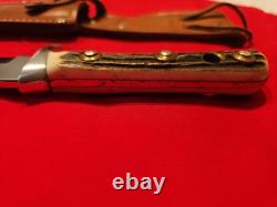 NEW Puma 6396 Original Puma Bowie Knife Stag Handle Pumaster Steel Germany