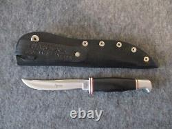 NOS VINTAGE CASE-XX USA #300 APACHE FIXED BLADE HUNTING KNIFE withSHEATH