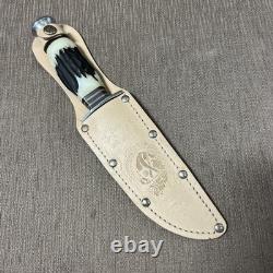 NOS, Vintage Nicul, Inox, Portugal, Stag, Orig. Sheath