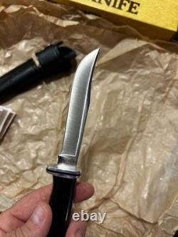 NOS Vtg Mint 1993 Buck 102 Woodsman Fixed Blade Hunting Knife & Box Never Used