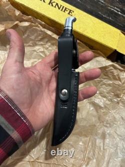 NOS Vtg Mint 1993 Buck 102 Woodsman Fixed Blade Hunting Knife & Box Never Used