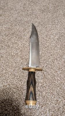 Nachez Cold Steel Bowie Knife With Custom Leather Sheath