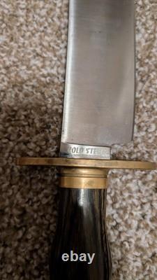 Nachez Cold Steel Bowie Knife With Custom Leather Sheath
