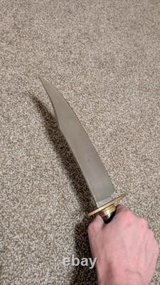 Nachez Cold Steel Bowie Knife With Custom Leather Sheath