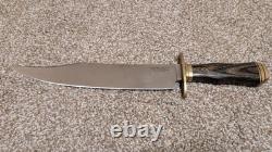 Nachez Cold Steel Bowie Knife With Custom Leather Sheath