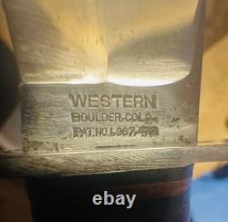 Near Excellent Western G46-6 WW2 Fixed Blade And Sheath