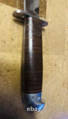 Near Excellent Western G46-6 WW2 Fixed Blade And Sheath