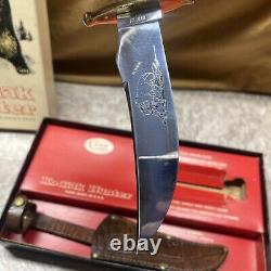 New 1964/1965 Case Kodiak Hunter Knife Box & Unused Sheath