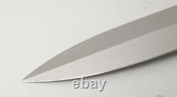 Nice! Custom Ray Beers One-of-a-kind Handmade Genuine Stag Handle Boot Knife