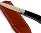 Nice Used Paragon Carolina Skinner Lee/Herron Design Knife with Sheath Seki Japan