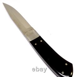 Nice Used Paragon Carolina Skinner Lee/Herron Design Knife with Sheath Seki Japan