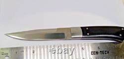 Nice Used Paragon Carolina Skinner Lee/Herron Design Knife with Sheath Seki Japan