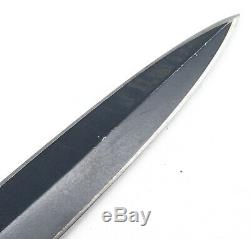 Nice! VTG Valor Miami USA 440 Stainless Japan 486 Black Blade Boot Knife Dagger
