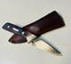 Nice Vintage Old Timer Schrade 1560T Fixed Blade Knife With Sheath