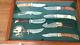 North American Hunting Club Hunting Heritage Collection 8 Piece Knife Set