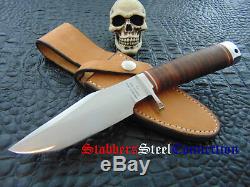 Northwoods Knives Randal Style Hunter / Fighter Stacked Leather Original Sheath