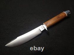 Northwoods Knives fixed blade knife, very early Northwoods, rare moose box