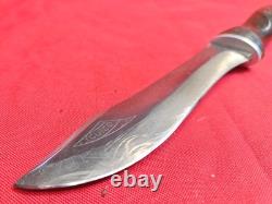 OBO! Cutco No. 1065 White Puma Hunting Fixed Blade Knife Rare Vintage, with Sheath