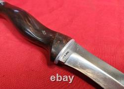OBO! Cutco No. 1065 White Puma Hunting Fixed Blade Knife Rare Vintage, with Sheath