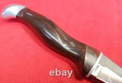 OBO! Cutco No. 1065 White Puma Hunting Fixed Blade Knife Rare Vintage, with Sheath