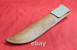 OBO! Cutco No. 1065 White Puma Hunting Fixed Blade Knife Rare Vintage, with Sheath