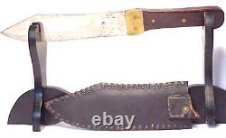 Old HUDSON BAY KNIFE & Leather Sheath