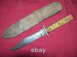 Old Joseph Allen & Sons Non XLL Sheffield England Hunting Knife And J Vintage 8