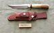 Older Randall Made Knife Stag JRB Model 3 6 Hunter Knife NR