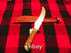 Olsen Solingen Germany Stag Buffalo Skinner Fixed Blade Knife. Looks unused