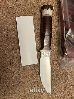 Ontario Knife Co OCHK-94 Keuka Hunting Knife NOS In Original Box Stag Pommel