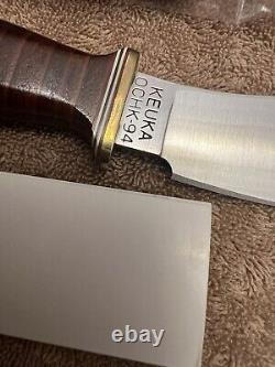 Ontario Knife Co OCHK-94 Keuka Hunting Knife NOS In Original Box Stag Pommel