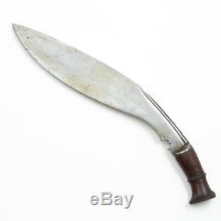 Original 19th Century Nepalese Gurkha Long Leaf Kukri Fighting Knife