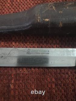 Othello Anton Jr. Slinger Germany Folding Knife With Sheath Vintage