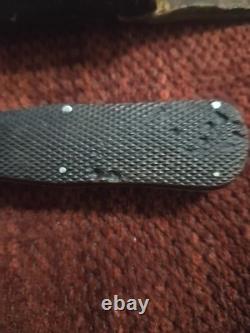 Othello Anton Jr. Slinger Germany Folding Knife With Sheath Vintage