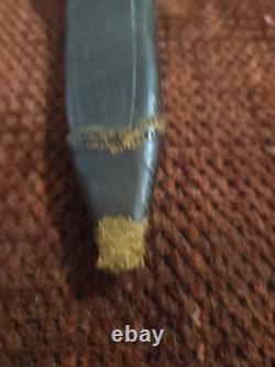 Othello Anton Jr. Slinger Germany Folding Knife With Sheath Vintage