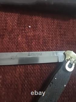 Othello Anton Jr. Slinger Germany Folding Knife With Sheath Vintage