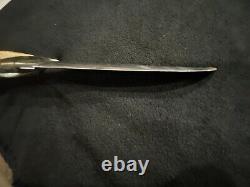 Othello Anton Wingen Original Bowie Knife Soligen Germany Stag Handle Large