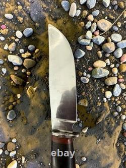 PAL Double Red spacer Rare RH34 Vintage Fixed Blade Knife Excellent