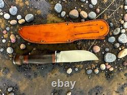 PAL Double Red spacer Rare RH34 Vintage Fixed Blade Knife Excellent