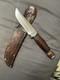 PAL RH 34 Vintage Fixed Blade Knife. Wood Pommel