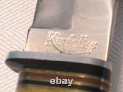 PRICE REDUCED 7/29/2023 Kinfolks camping/hunting/fishing knife, original sheath