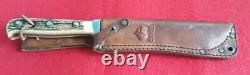 PUMA 1971 ORIGINAL BOWIE STAG Made in Germany knife/knives 6396 Used