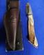 PUMA ANTLER DROP POINT 103/RC Fixed Blade Knife Crown Stag 809029 Handmade