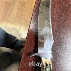 PUMA Skinner Fixed Blade Hunting Knife Stag/Antler Handle Sheath 1993