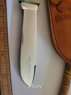 PUMA VTG 6397 Hunters Pal Fixed Blade Knife Stag Handle withpaper Box See Pics