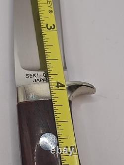 Paragon Fixed Blade Knife Seki Japan Hunting Utility Near Mint